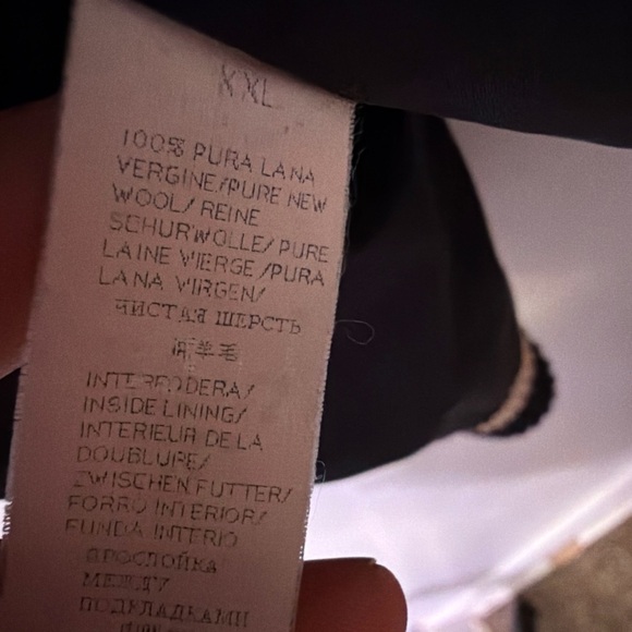 PAUL & SHARK Yachting Typhoon 20000 Sailing Sweater Cargo Watershed Wool Sz XXL - Picture 9 of 12